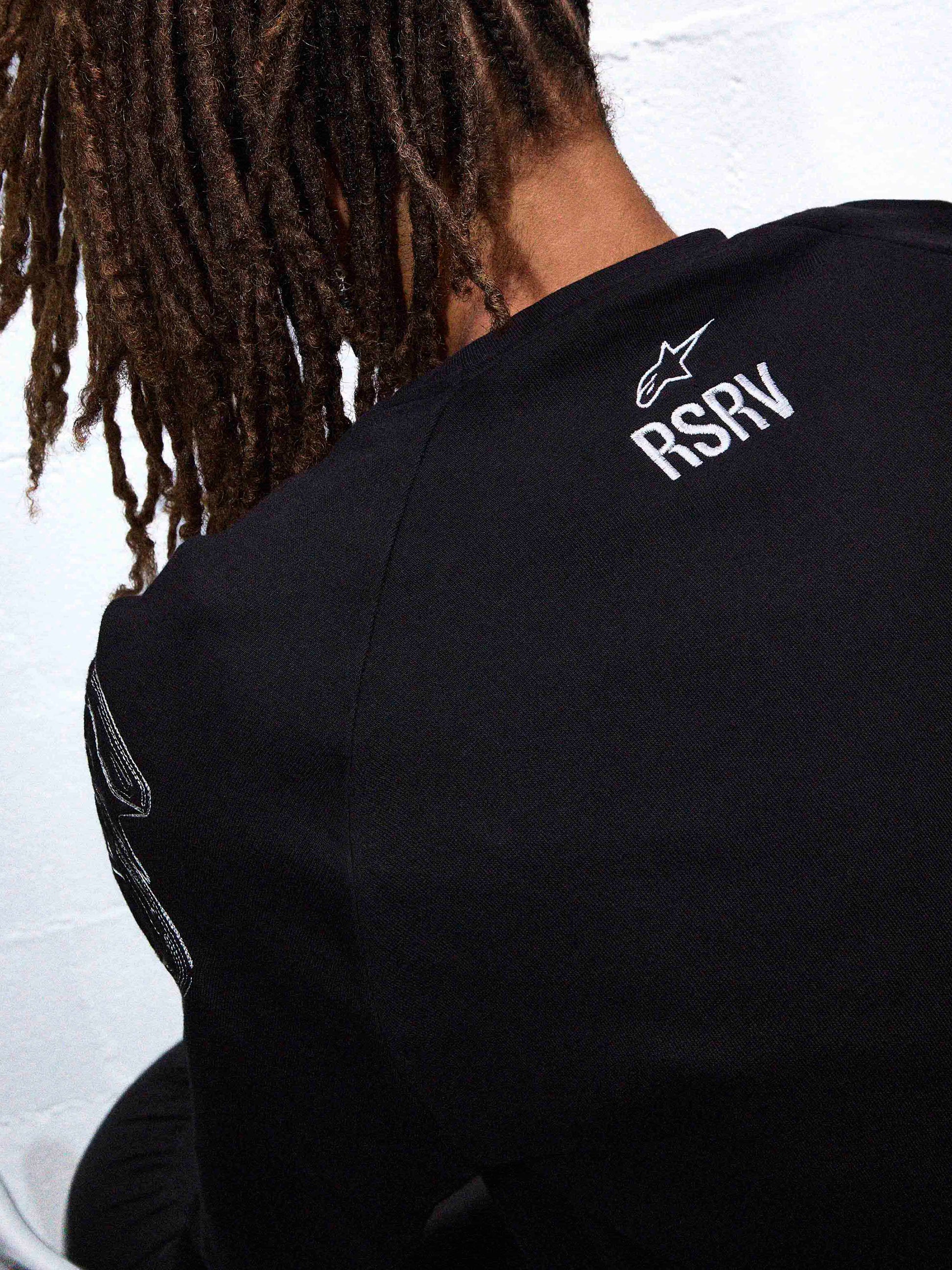 Shoulder Cup Crewneck