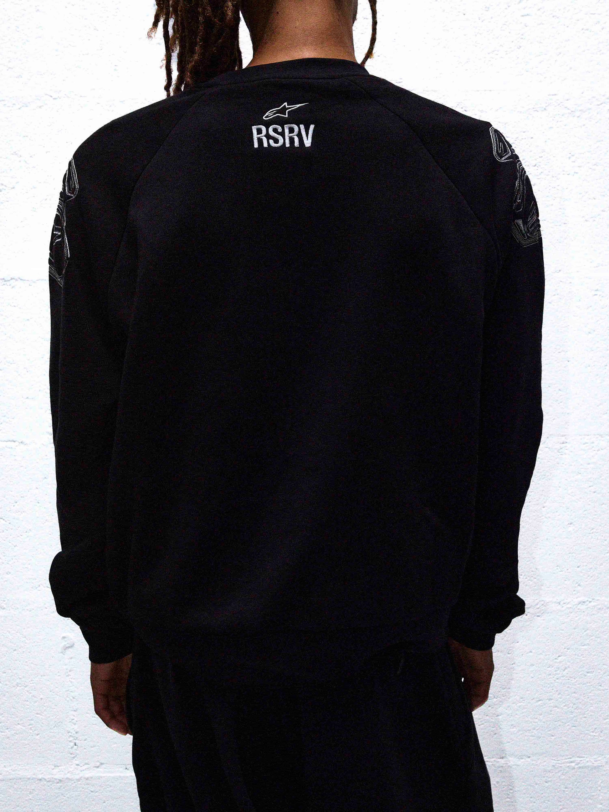 Shoulder Cup Crewneck