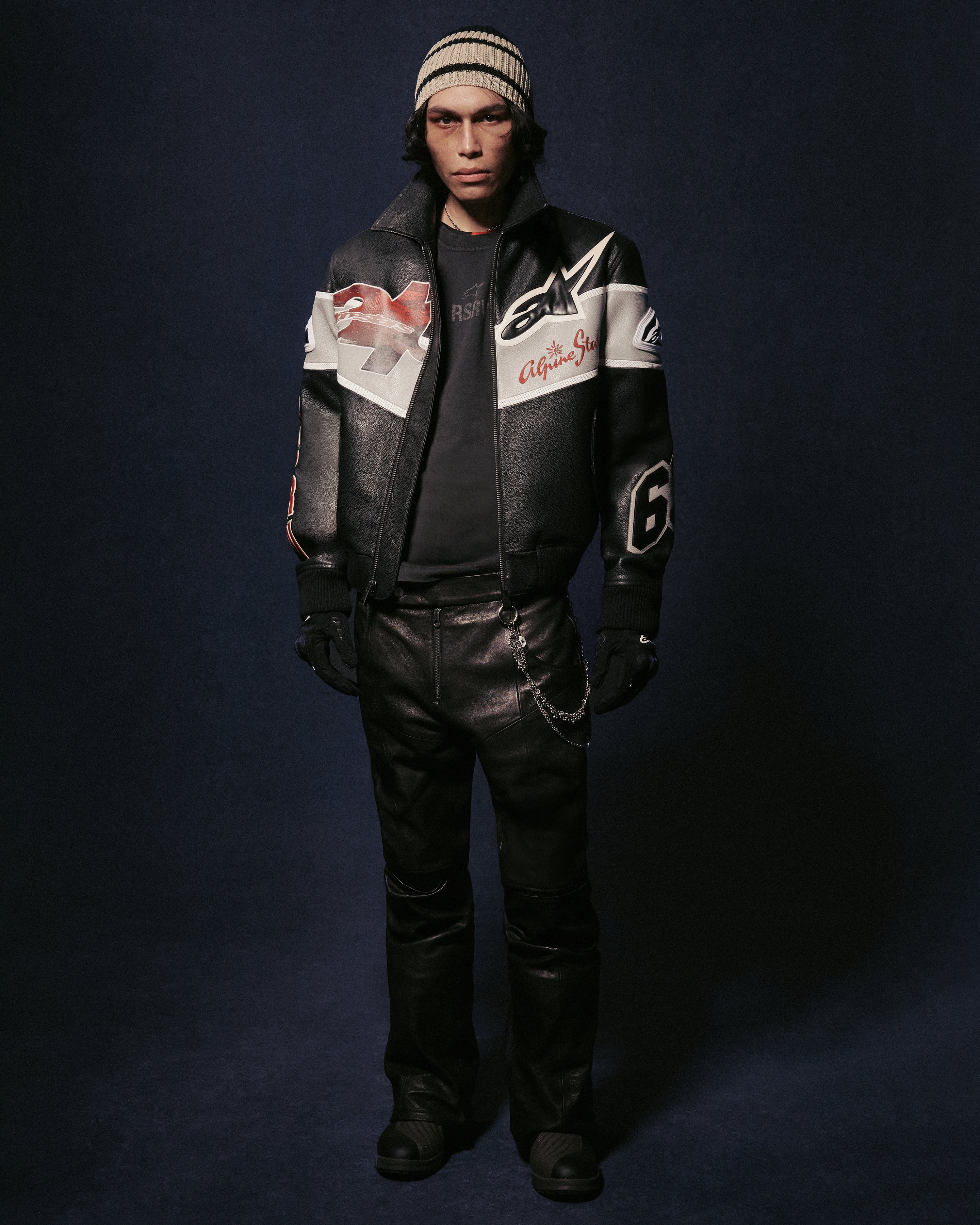 Varsity Leather Jacket