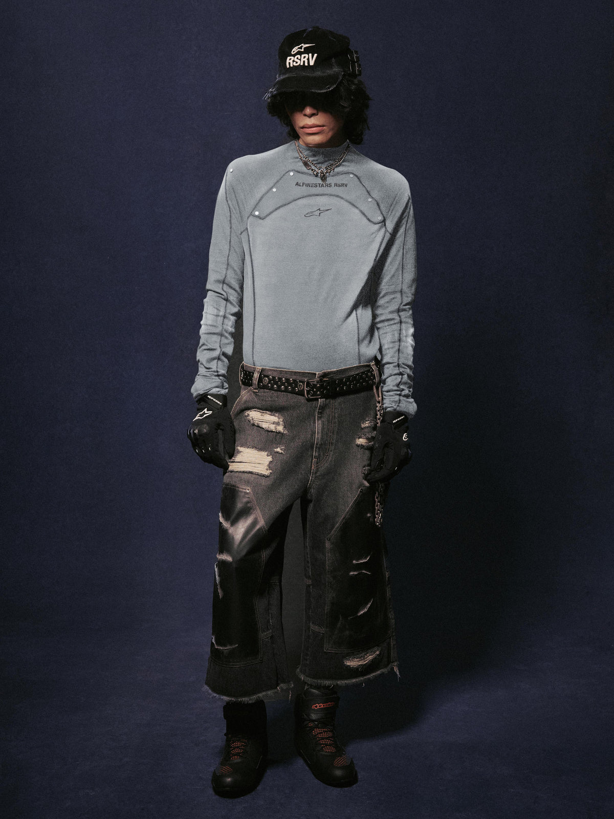 Crossbones LS Tee