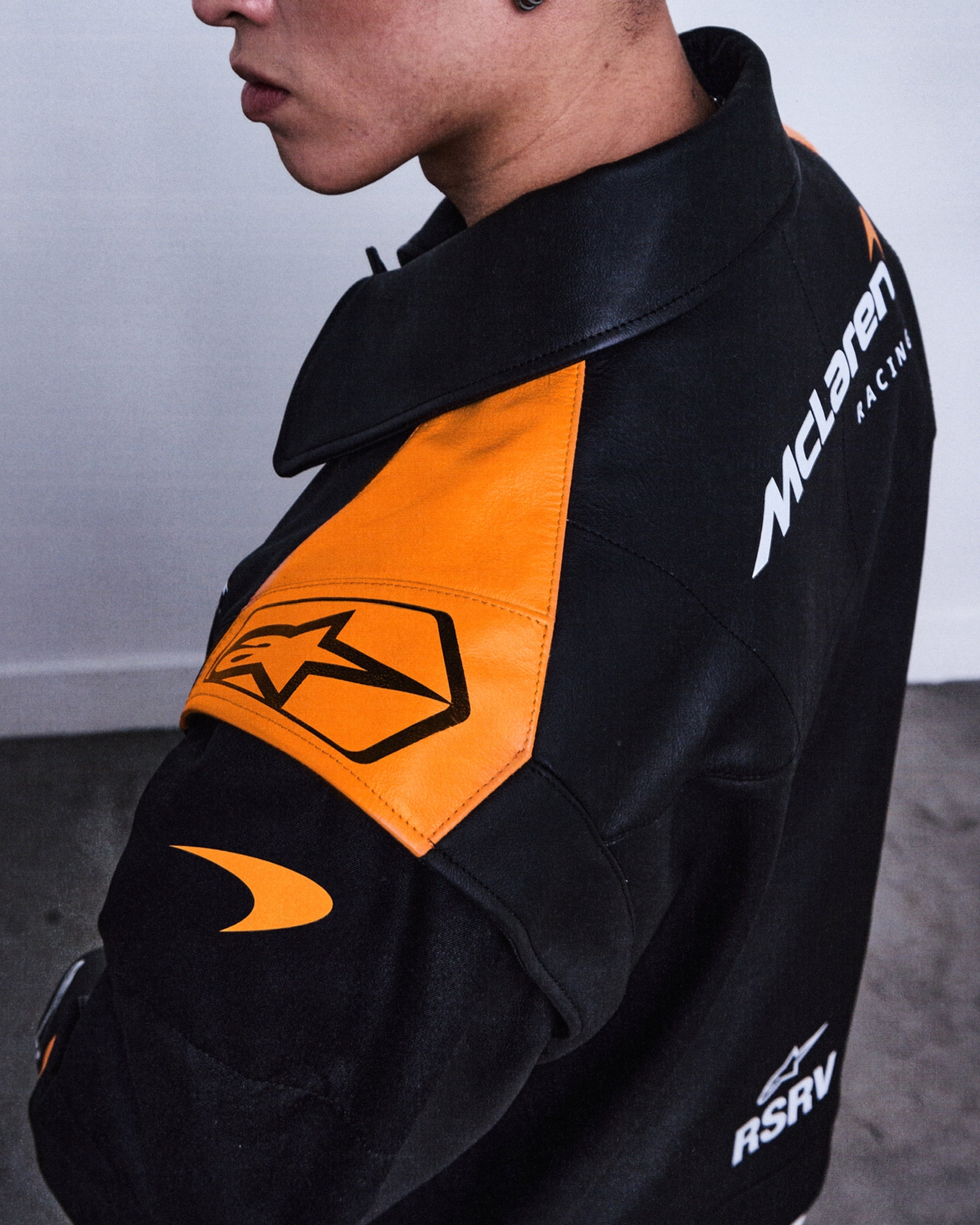 Track Star Leather Jacket